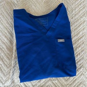 FIGS XXS ELECTRIC BLUE CATARINA